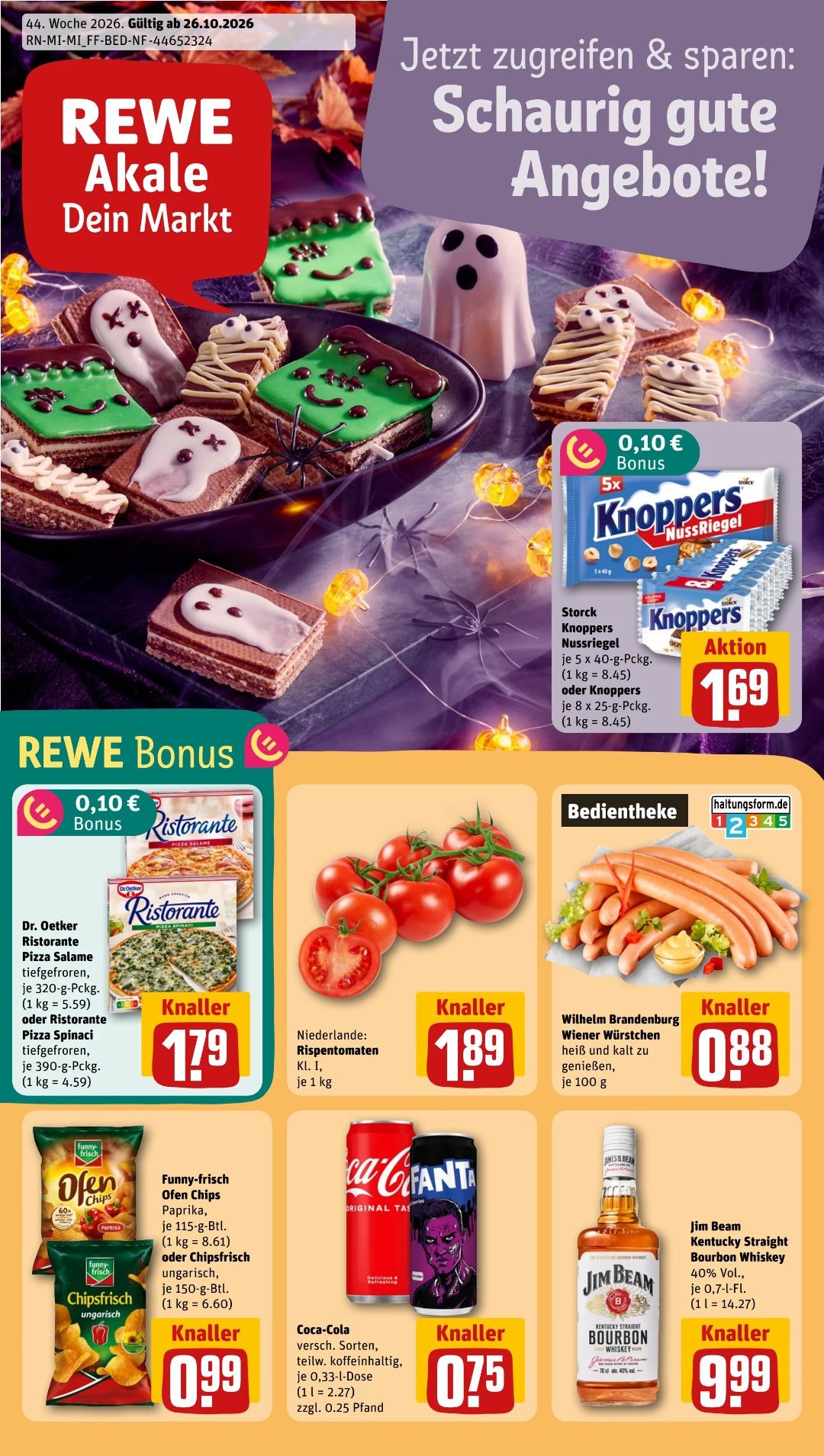 Rewe Fletushkë 25.10–31.10.2026 — Faqe 1
