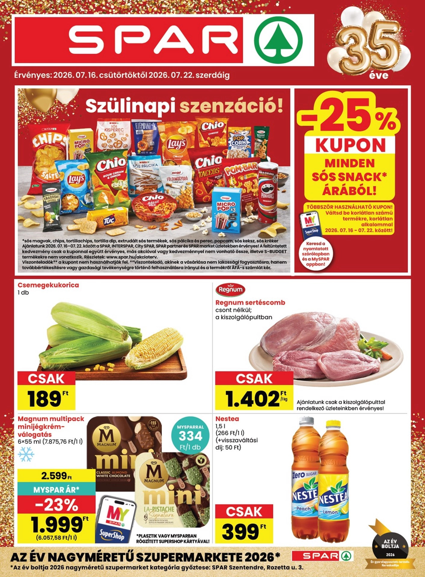 Spar Flyer 16.07–22.07.2026 — Page 1