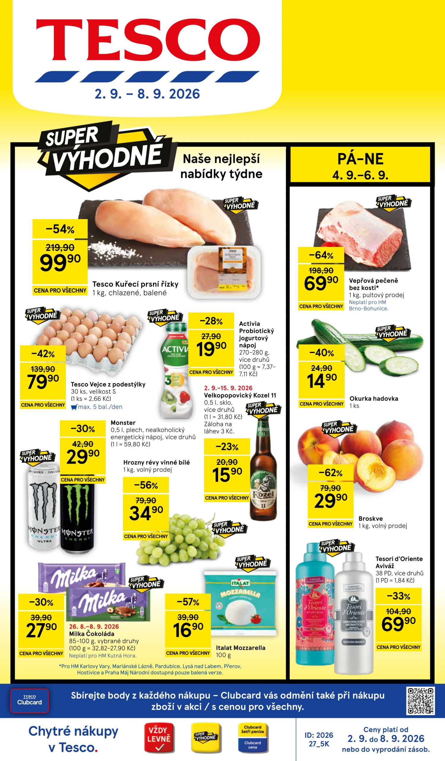 Tesco Volantino 02.09–08.09.2026 — Pagina 1