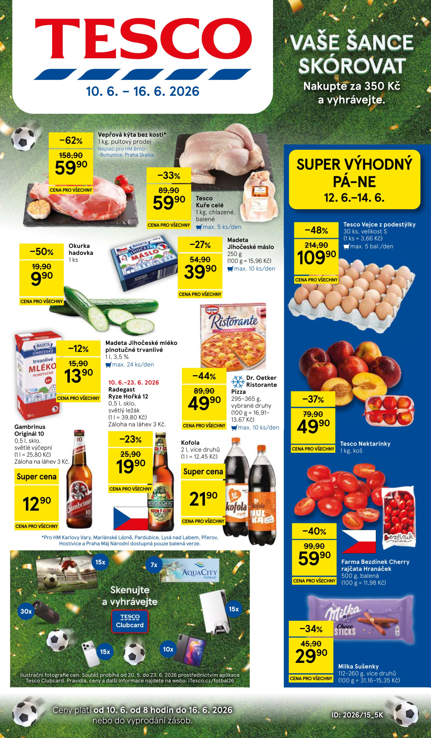 Tesco Брошура 10.06–16.06.2026 — Страница 1