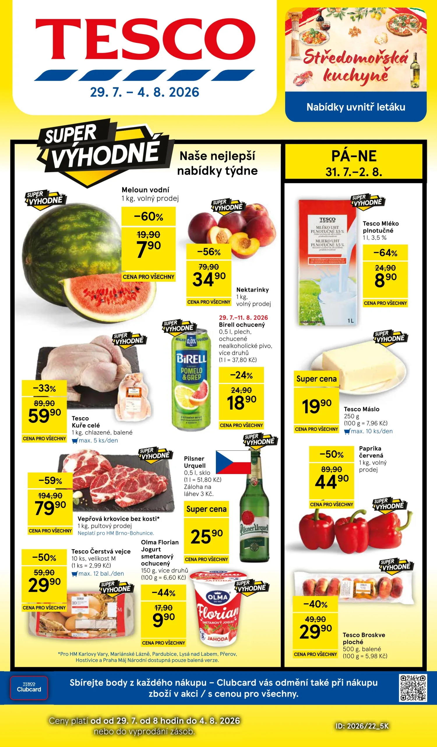 Tesco Szórólap 29.07–04.08.2026 — Oldal 1