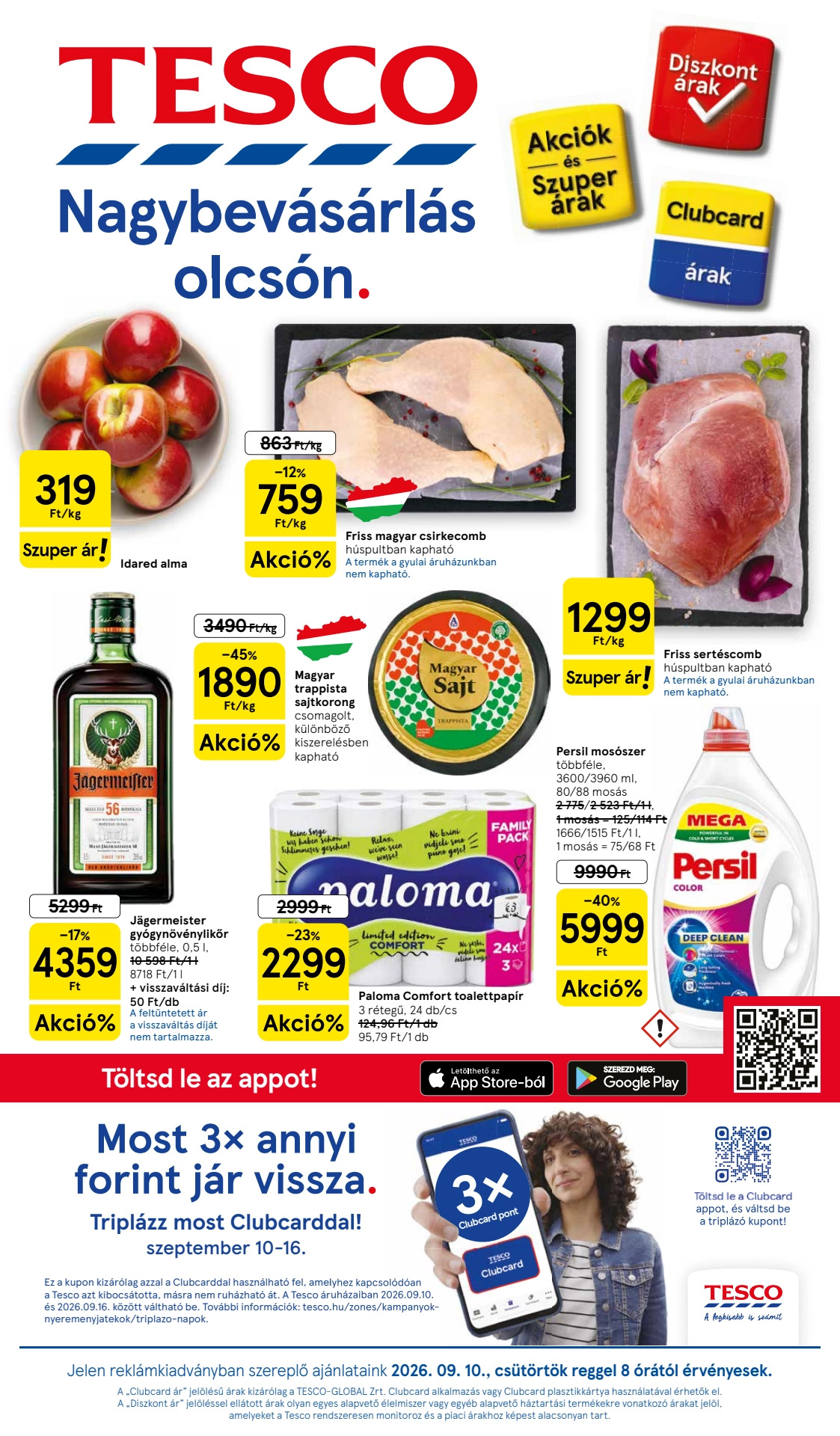 Tesco Leták 10.09–16.09.2026 — Strana 1