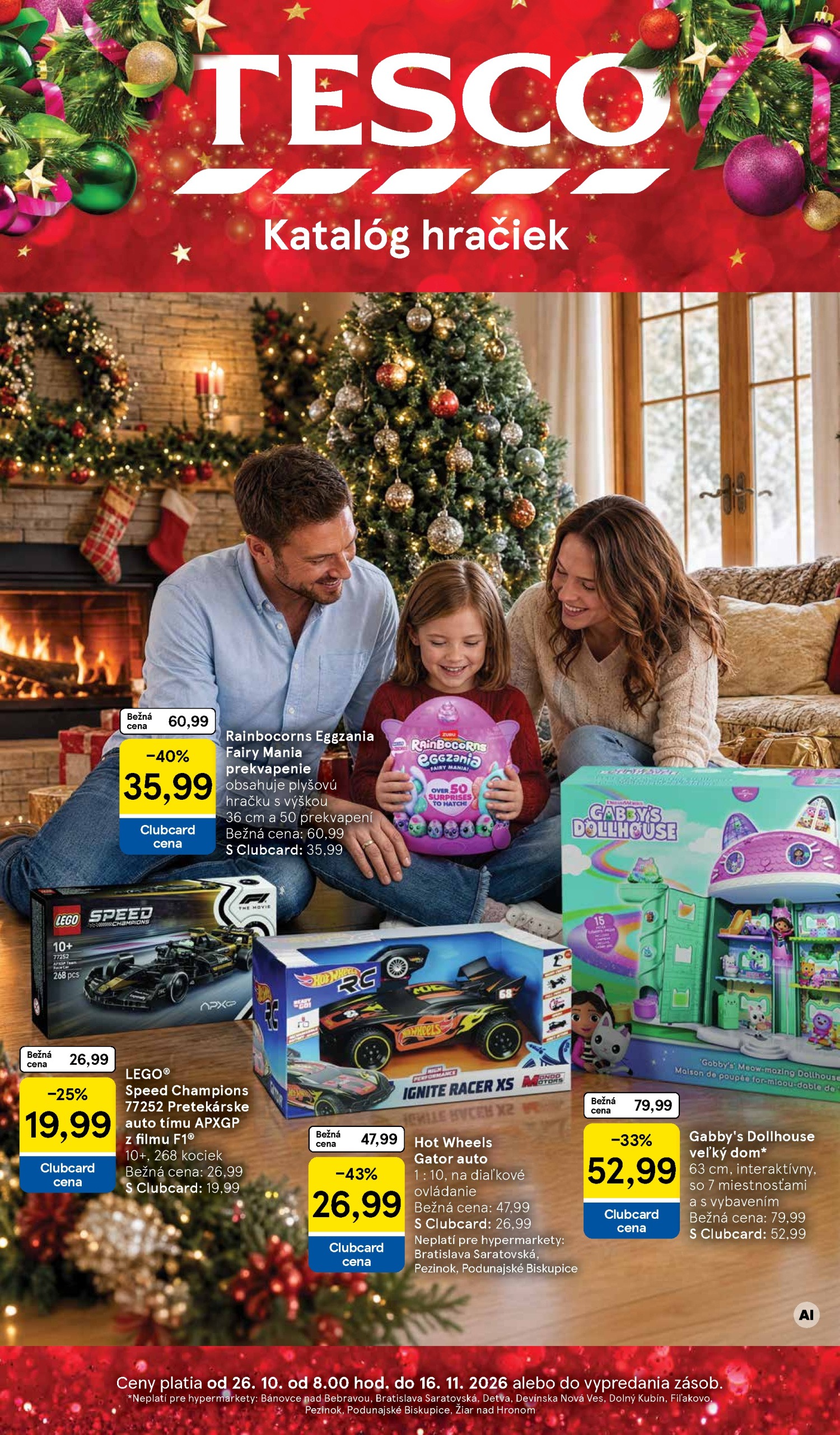 Tesco Catalog 26.10–01.11.2026 — Pagina 1