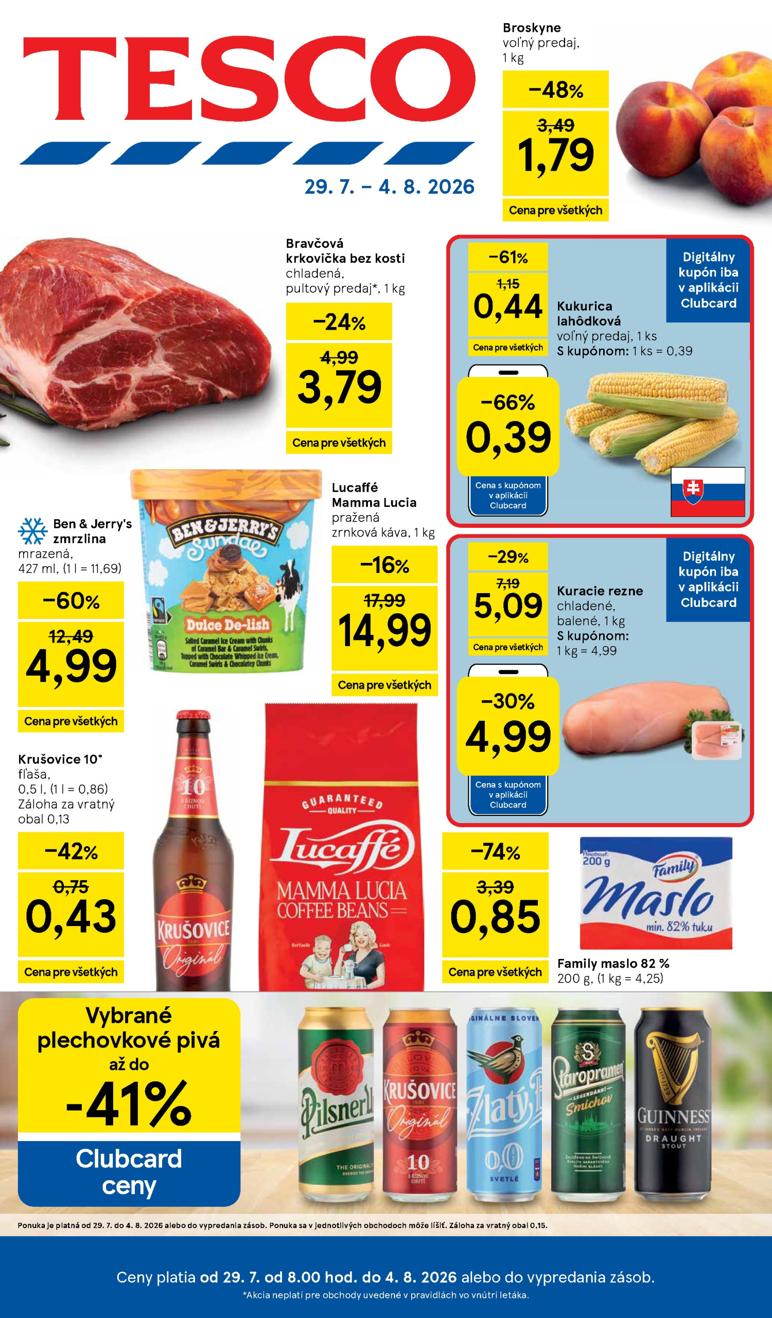 Tesco Szórólap 29.07–04.08.2026 — Oldal 1