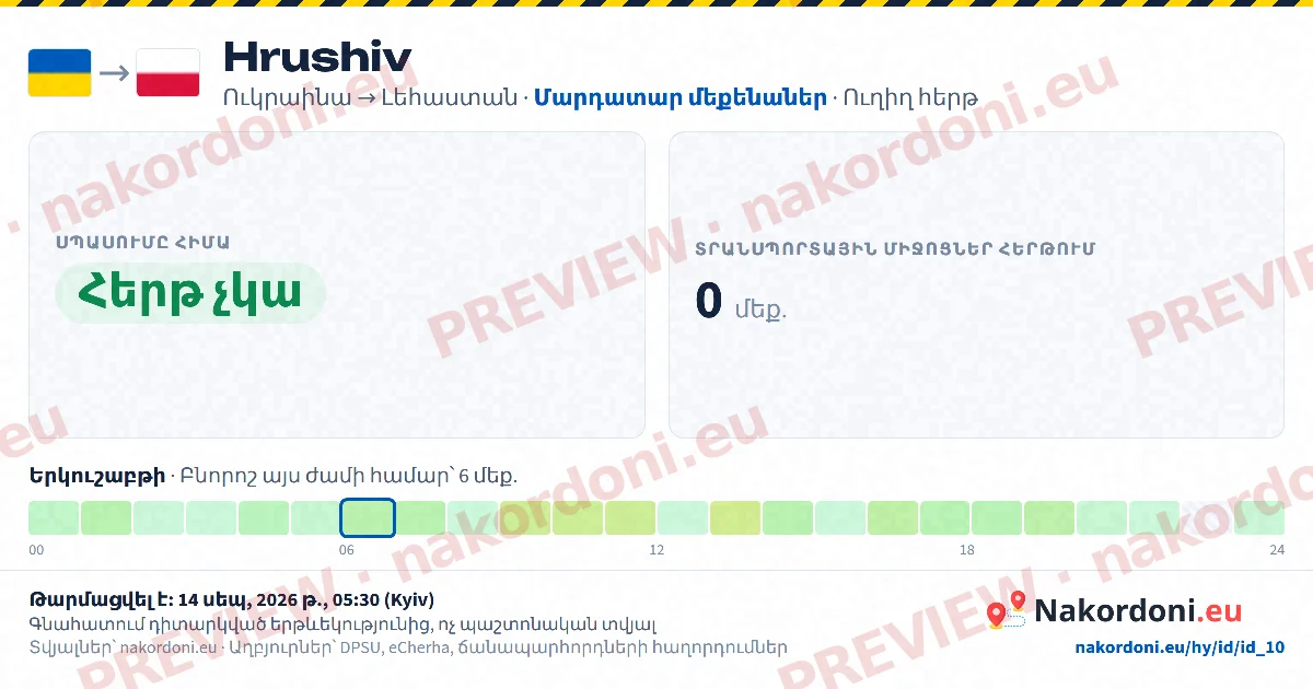 Մեկ անցակետ