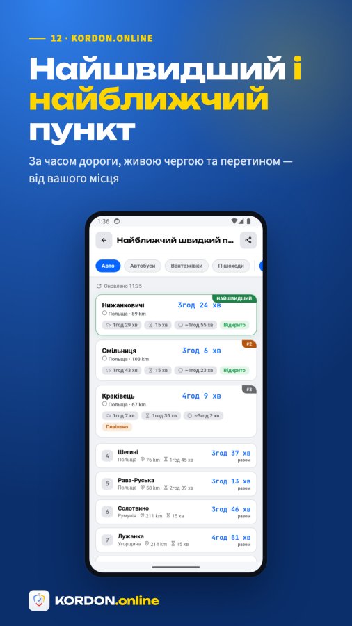 Знімок екрана Kordon Online