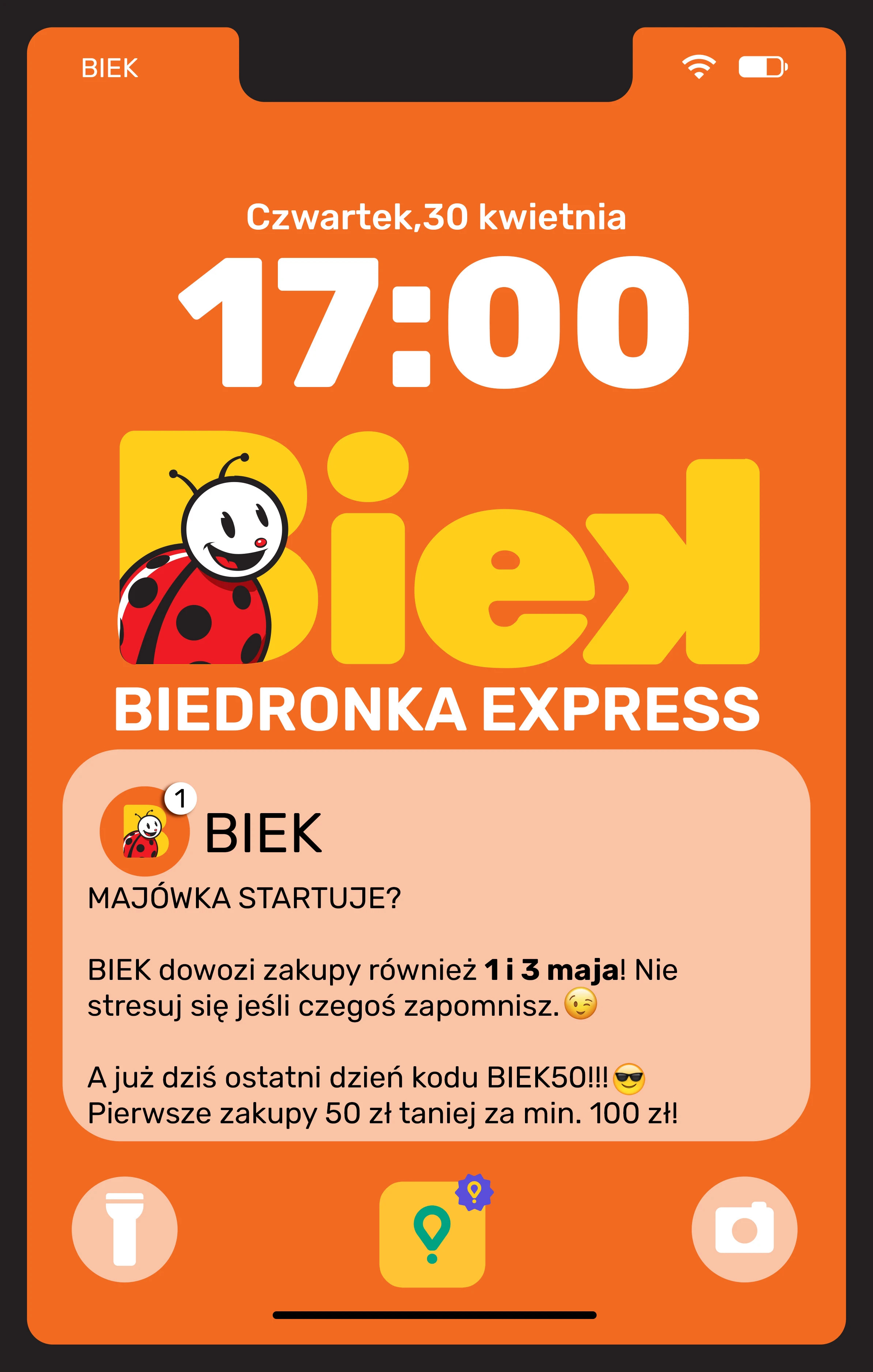 Biedronka Бет 1