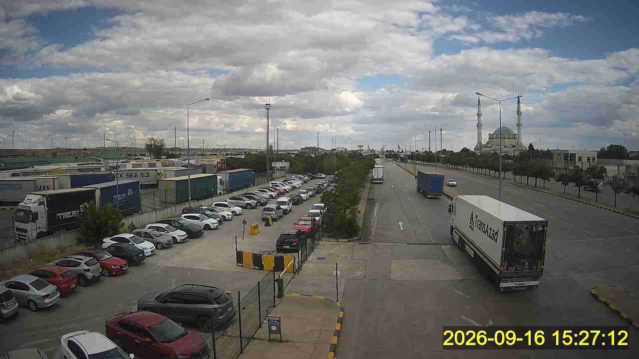 Kapıkule · Yolcu Çıkış Edirne Kapı · TR↔BG — webcam