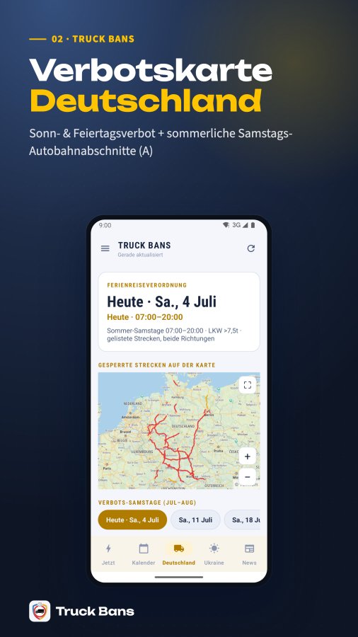 Truck Bans Screenshot