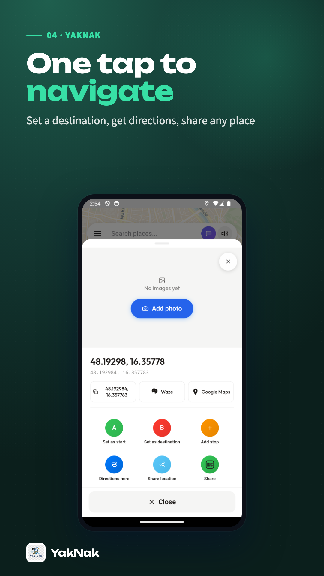 YakNak screenshot