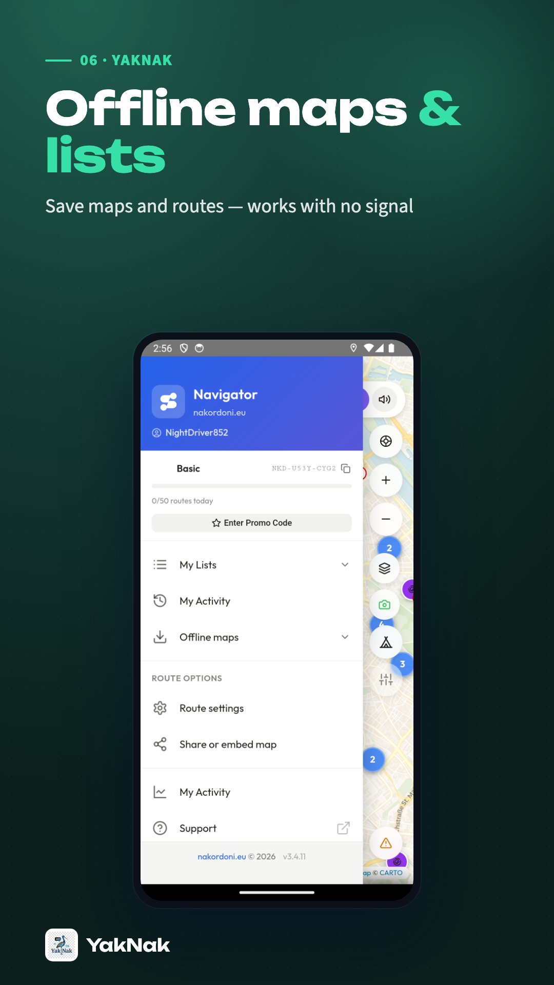 YakNak screenshot
